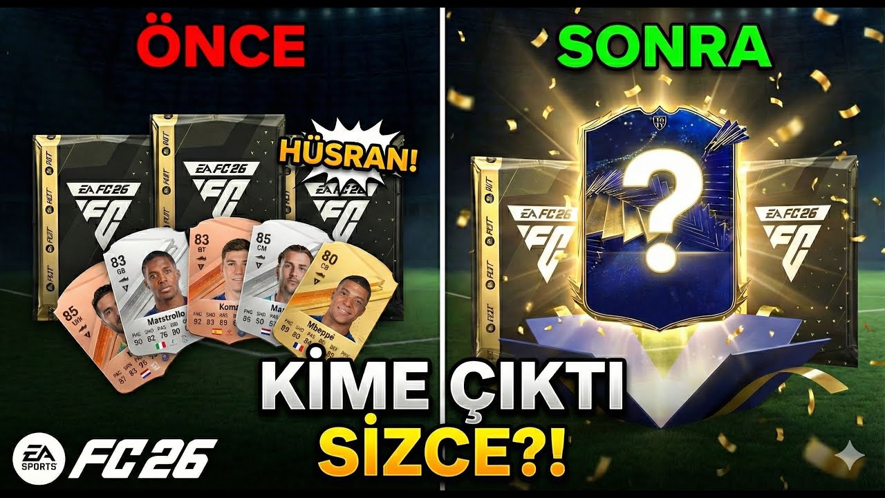 6.000 FC POINTS HARCADIK! 😱 EA SPORTS FC 26 EN BÜYÜK PAKET AÇILIŞI (İCON ÇIKTI MI???)