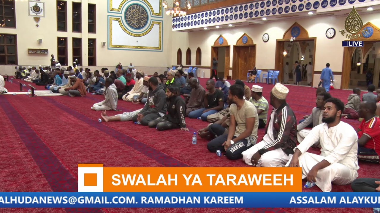 TARAWEEH PRAYER || DAY 6 || MASJID AL HUDA, SOUTH B,NAIROBI.