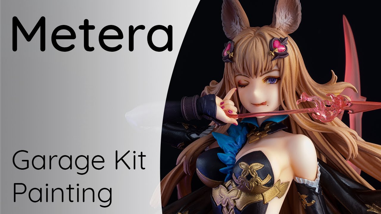 I Tried Painting a Figure of Metera from Granblue Fantasy