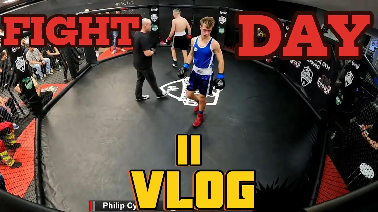 FIGHT DAY Vlog 2 (Boxen im Oktagon??!!)