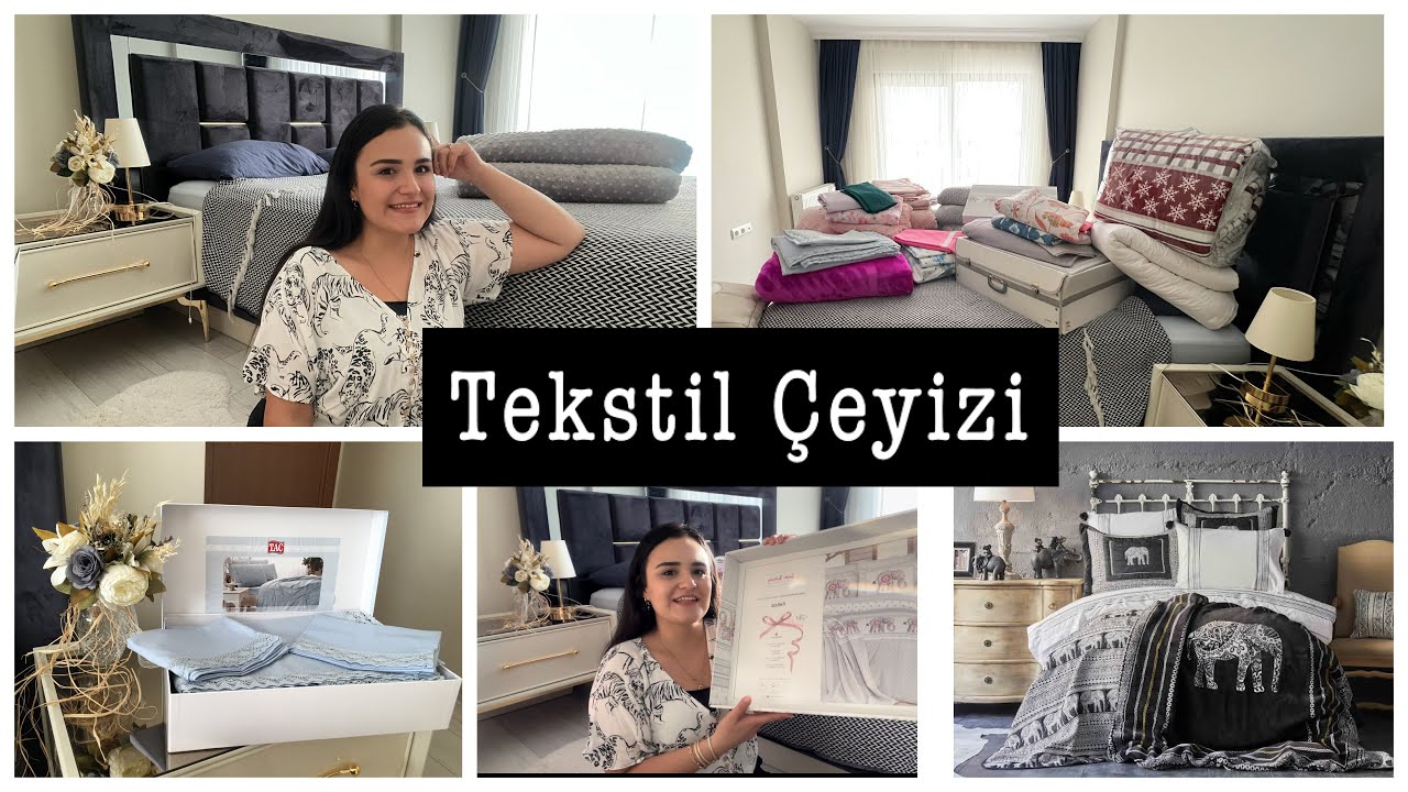Tekstil Çeyizim⭐️ |Yatak Odası Alışverişi| Nevresim Takımı| Pike Takımı| Çeyiz Tavsiyelerim 🛍️💟