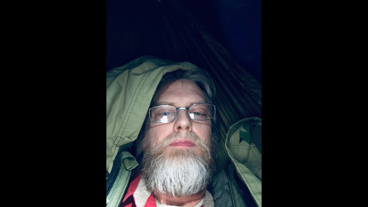 Cold Weather Hammock and Sleeping Bag Test!