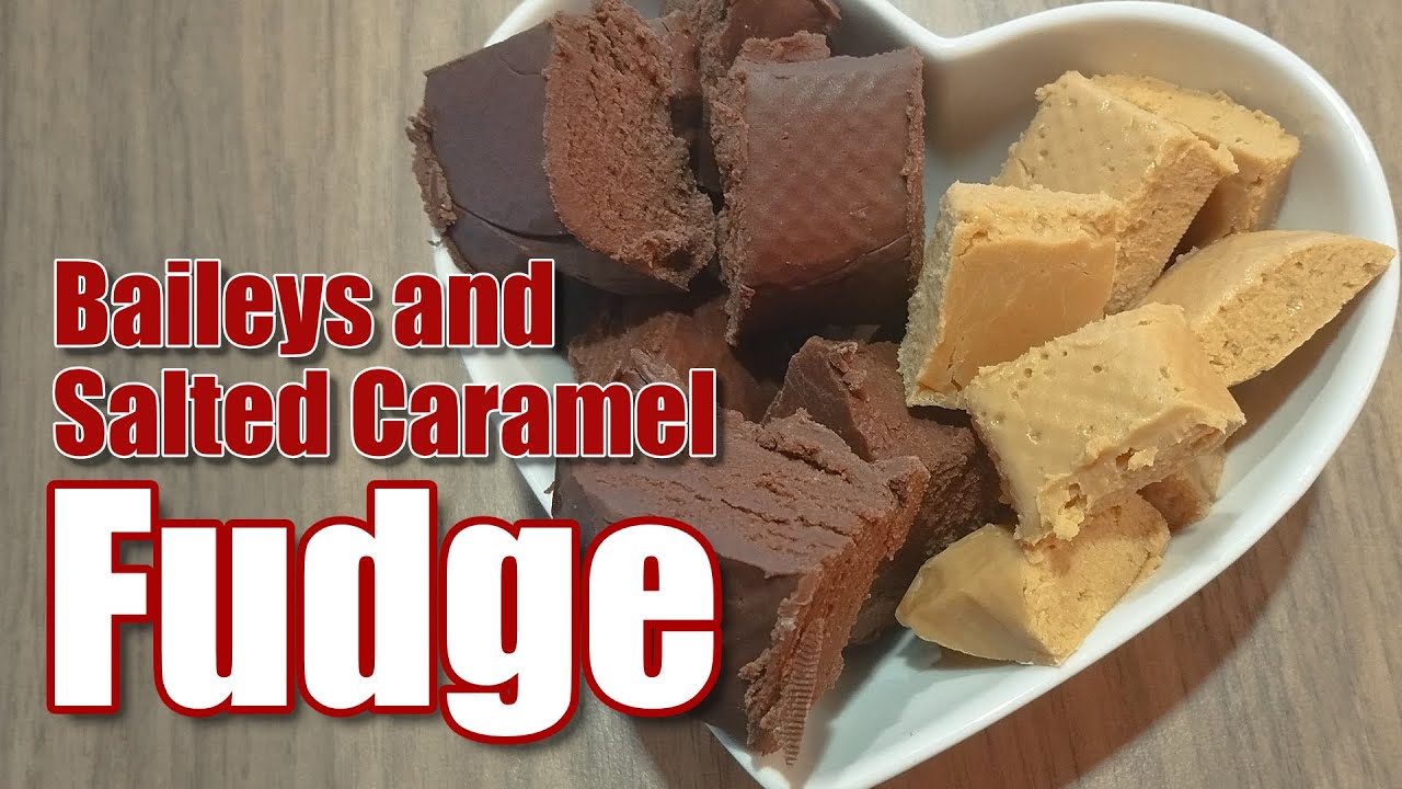 Quick and easy fudge recipe in two flavours