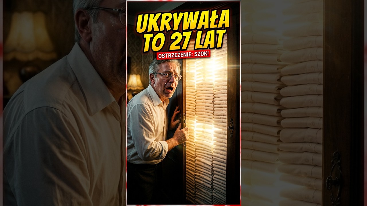 😭 Prasowała Koszulę ZMARŁEGO Męża Każdy Ranek 27 Lat... W Szafie Znaleźli 9,855 KOSZUL z Datami 💔