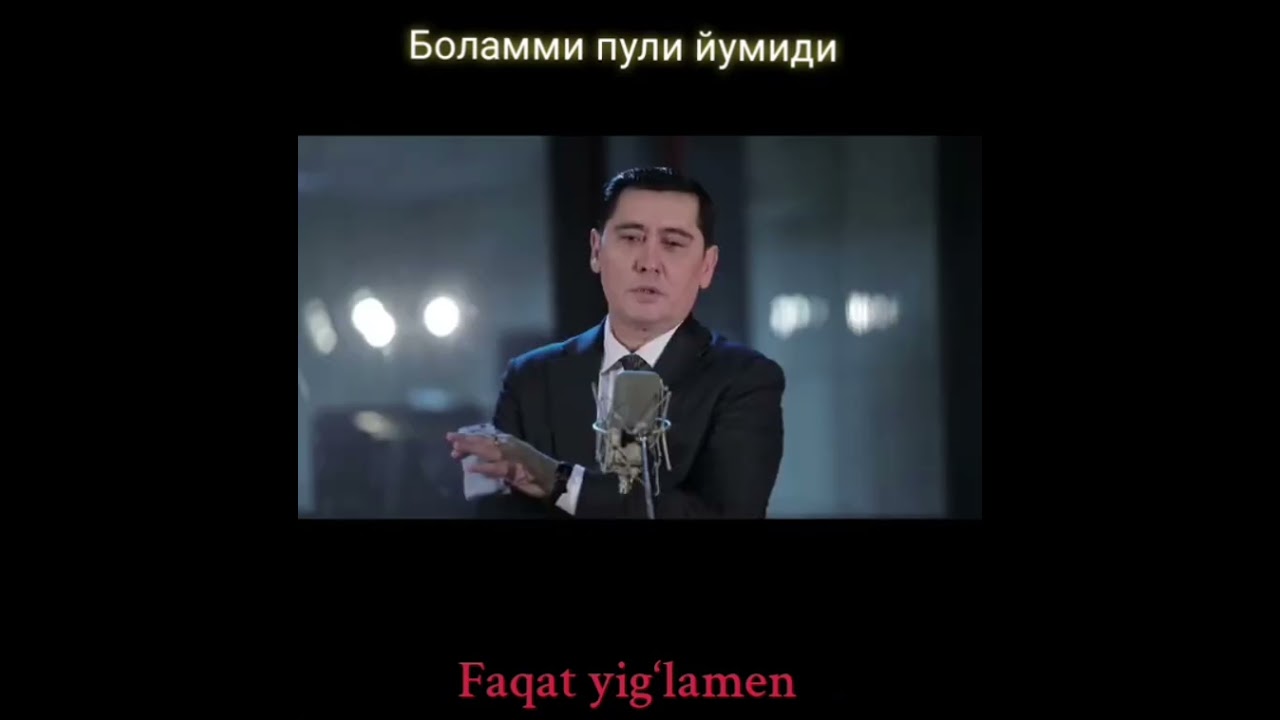 Пули куп артист отасини даволатмаган Равшан Комилов йиглади