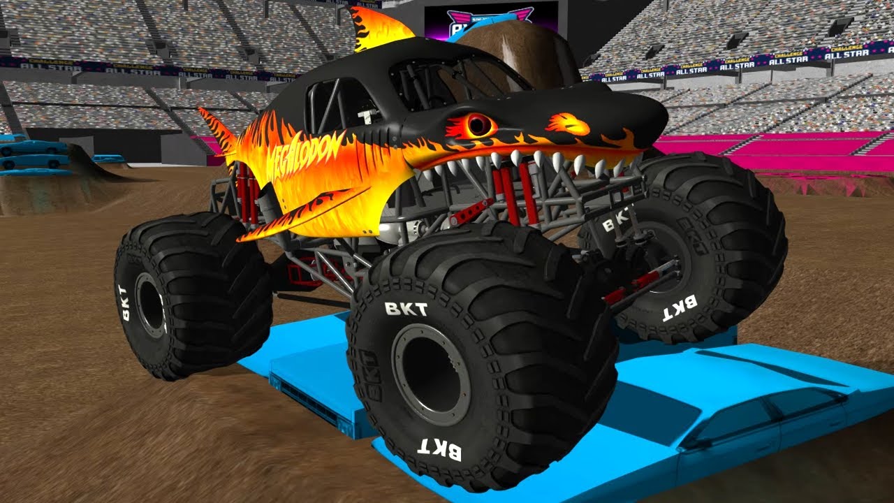 16 Truck Custom All Star Challenge (Show 2) Freestyle - Monster Jam Rigs of Rods