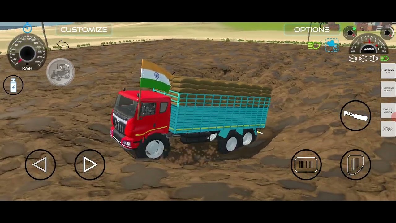 Kalu ja raha tha Raste Mein uska truck fas Gaya😨😱