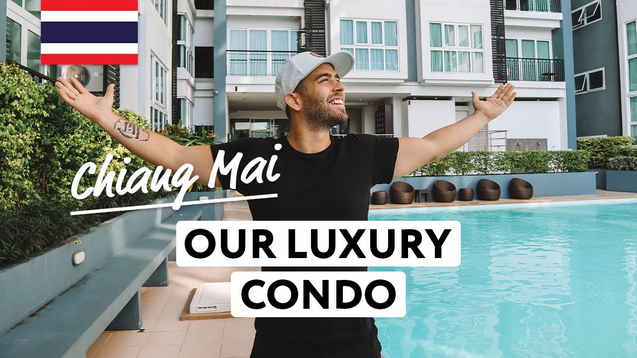 $750 LUXURY CONDO in Chiang Mai, Thailand (apartment tour)