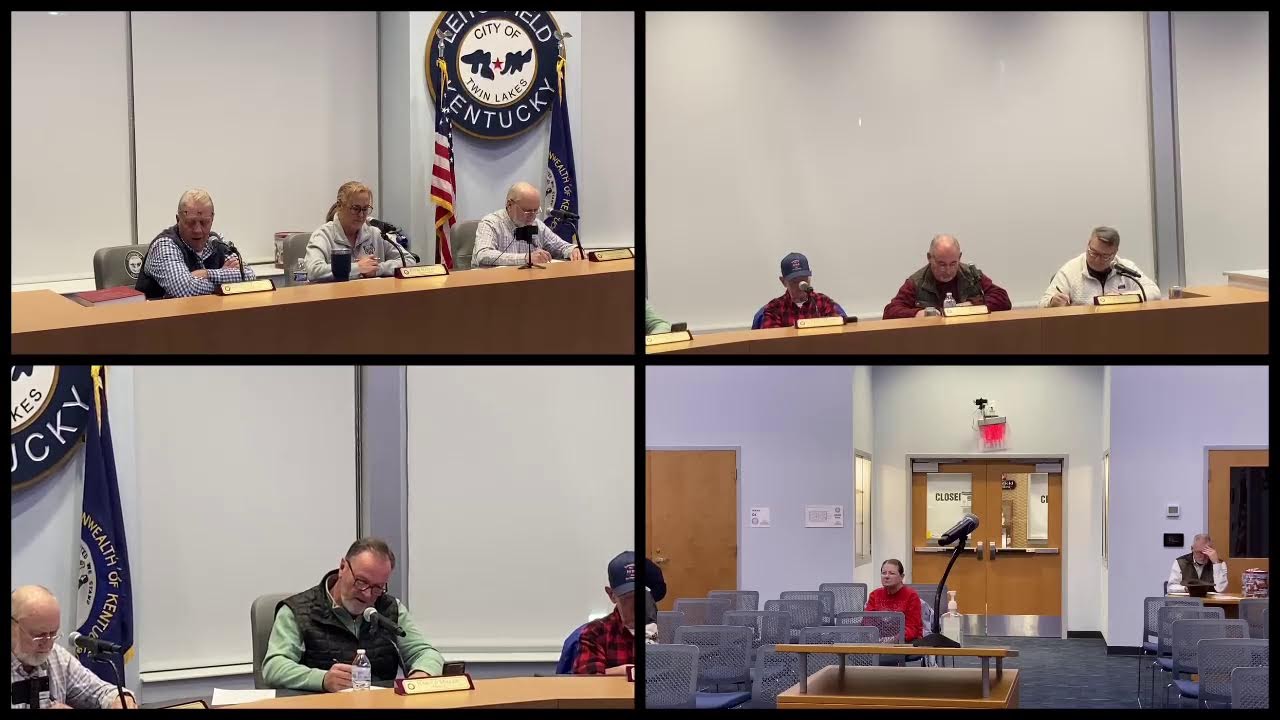 Leitchfield city council meeting 12/01/2025