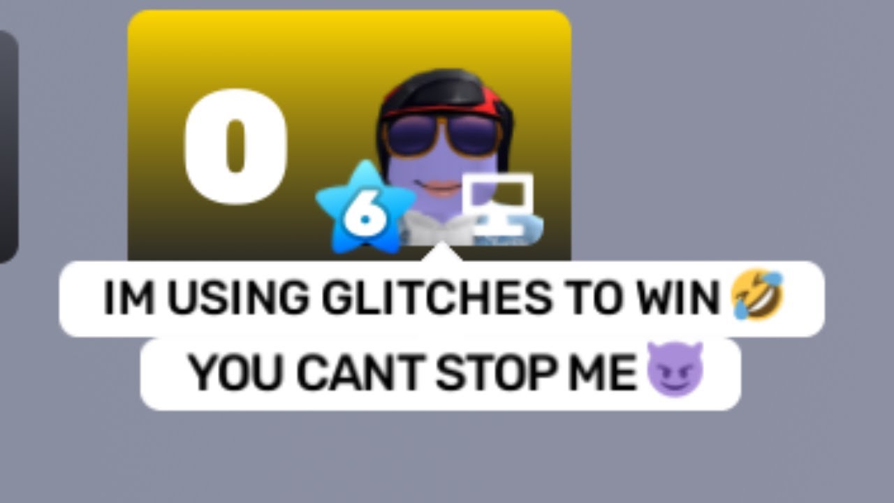 When your opponent is 