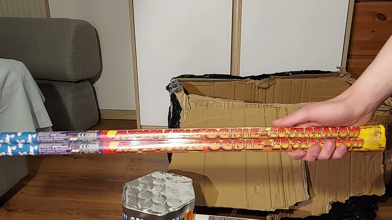 Unboxing paczki z fajerwerkami z INS  fireworks