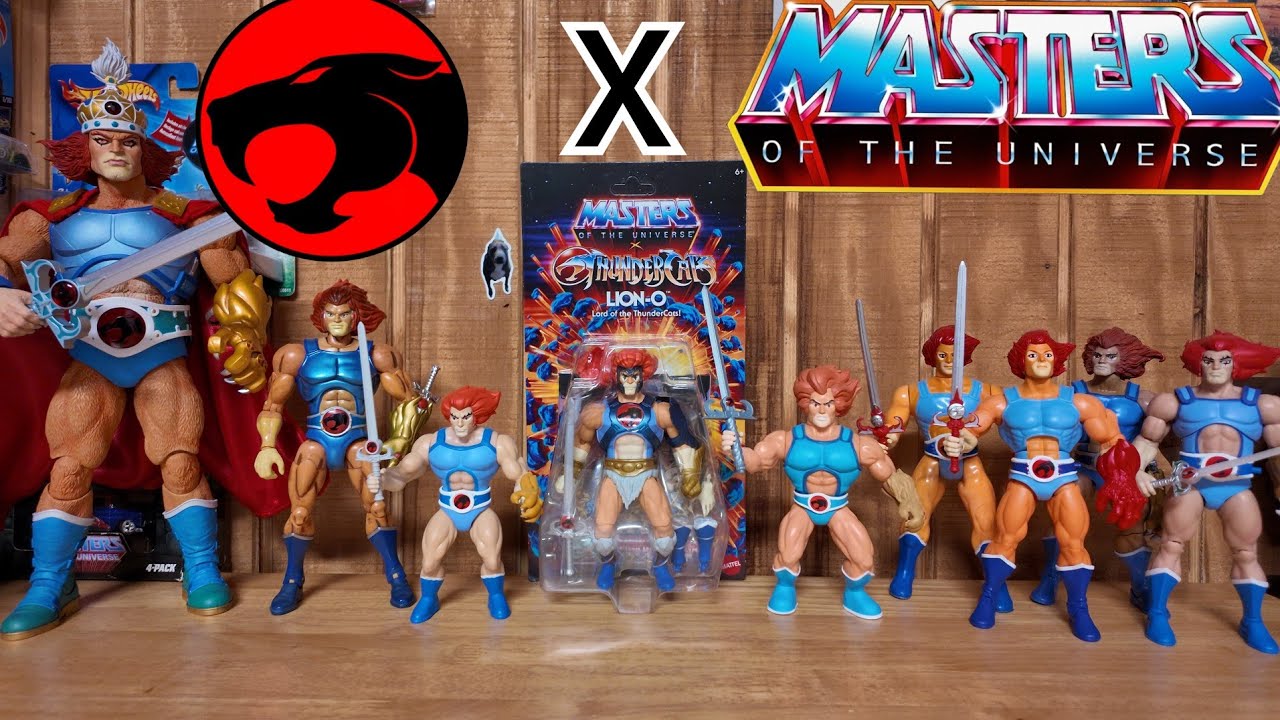 New MOTU x ThunderCats Crossover Figure Lion-O Action Figure Review @actionfigures