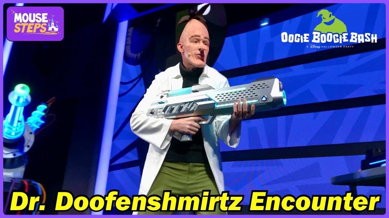 Dr. Doofenschmirtz Debuts at Oogie Boogie Bash 2024 - Disneyland Resort - Halloween Time