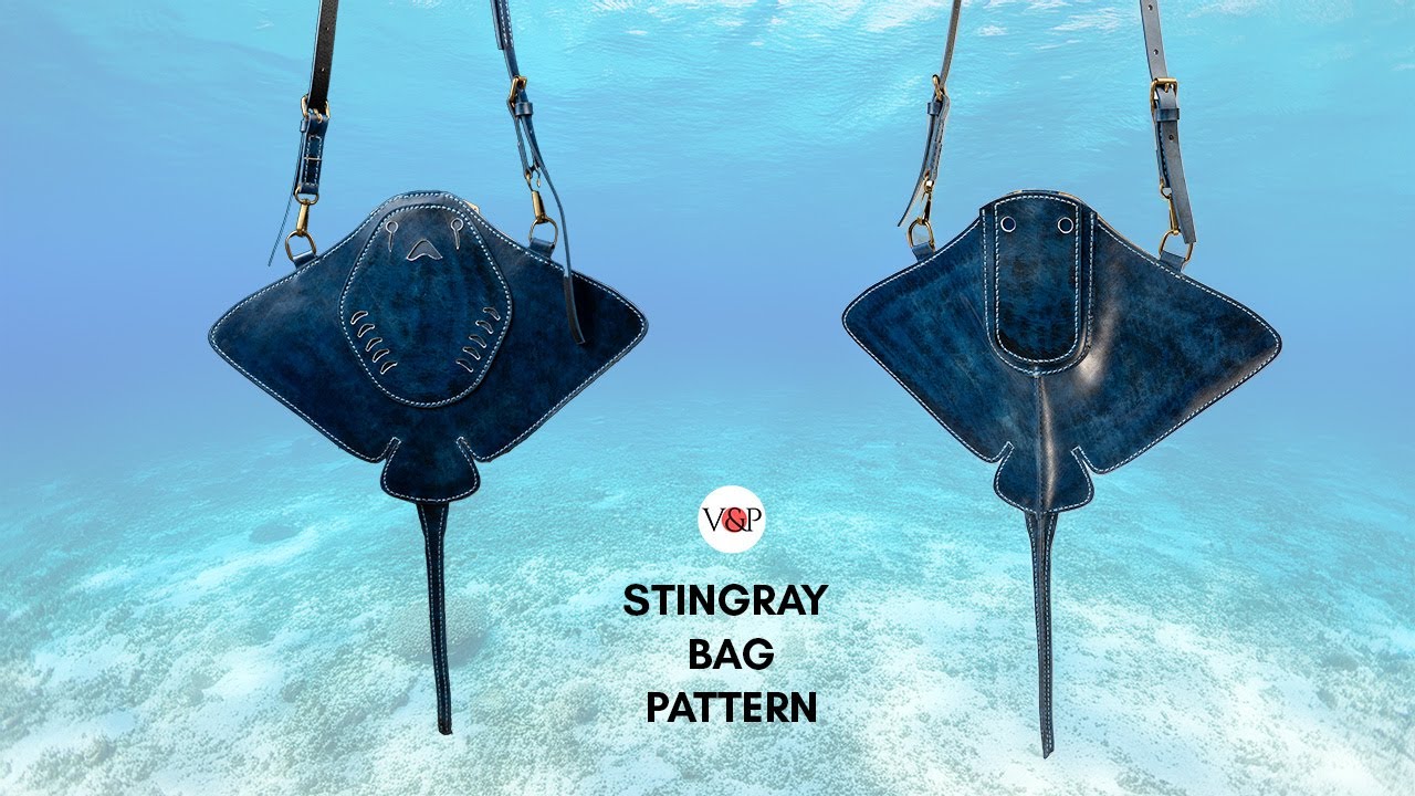 DIY Stingray Bag (Link to Pattern in Description)