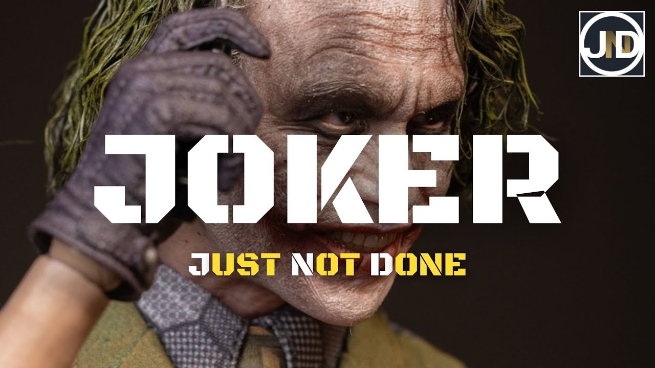ROUGH!!! JND JOKER ~ PRODUCTION PIECE PHOTOS  #jnd #joker #dc #thedarkknight