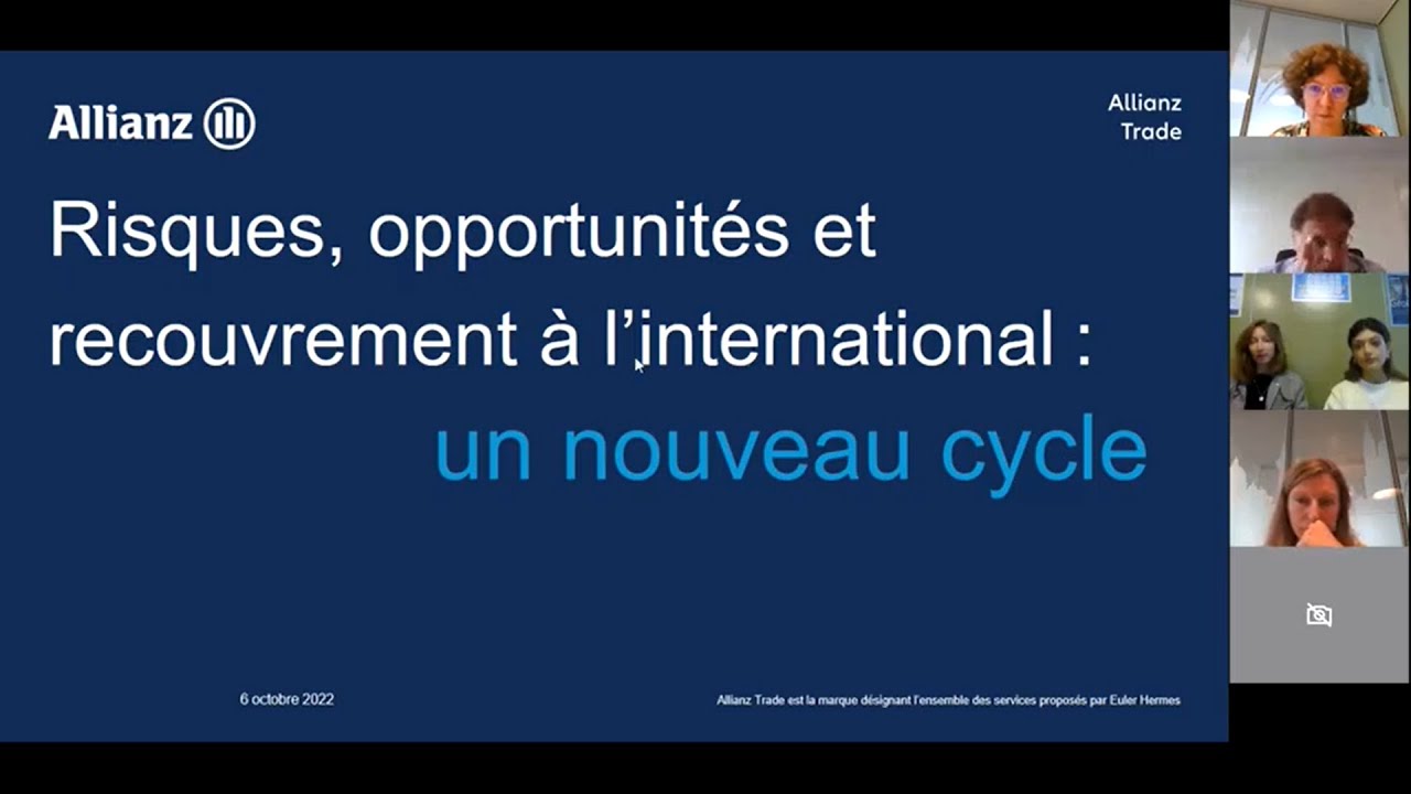 Risques, opportunit&eacute;s et recouvrement &agrave; l'international : un nouveau cyle