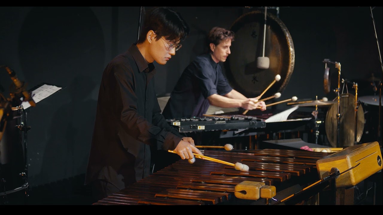 Percussions Claviers de Lyon - Les Yeux clos : Martin Moulin (extraits)