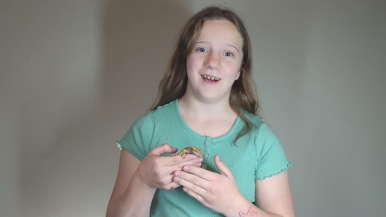 Georgia Arnold loves animals - British accent