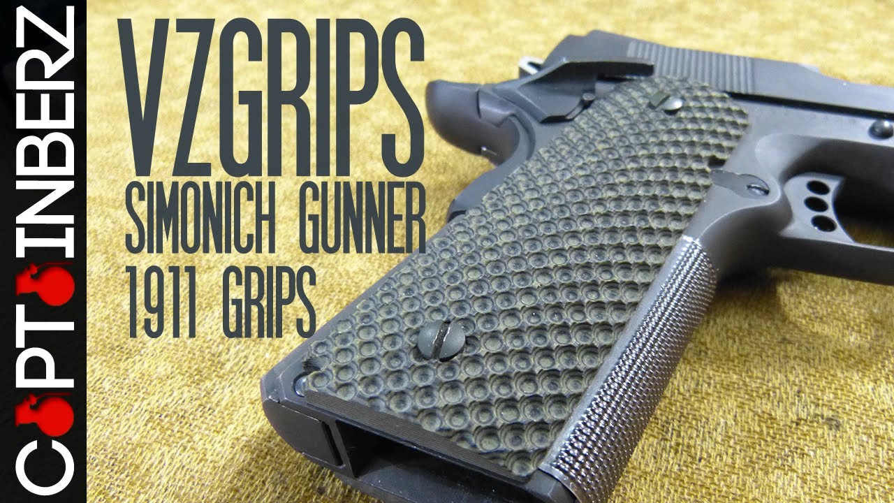 1911 VZGrips Simonich Gunner Grips