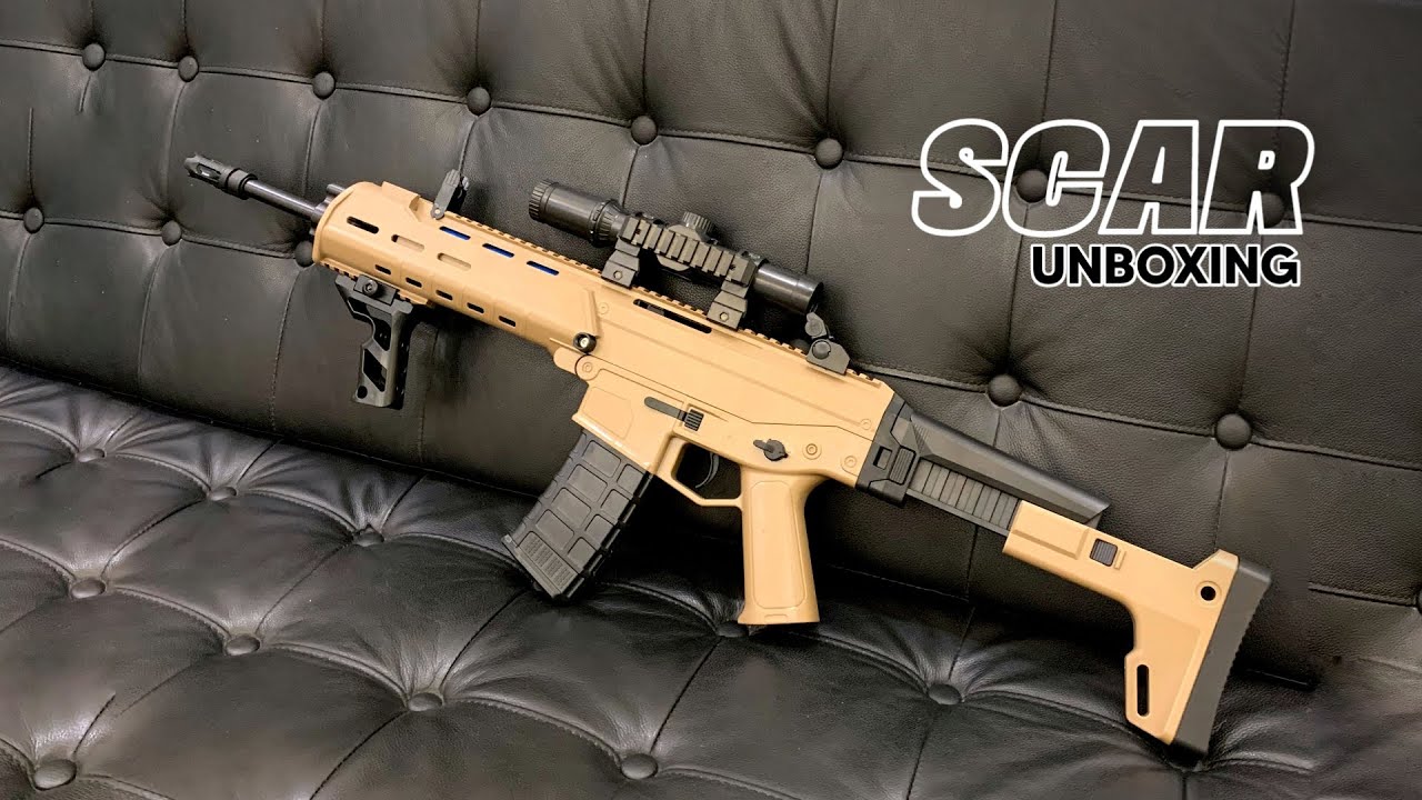 Scar Gel Blaster Toy Gun Unboxing | gel blasters india