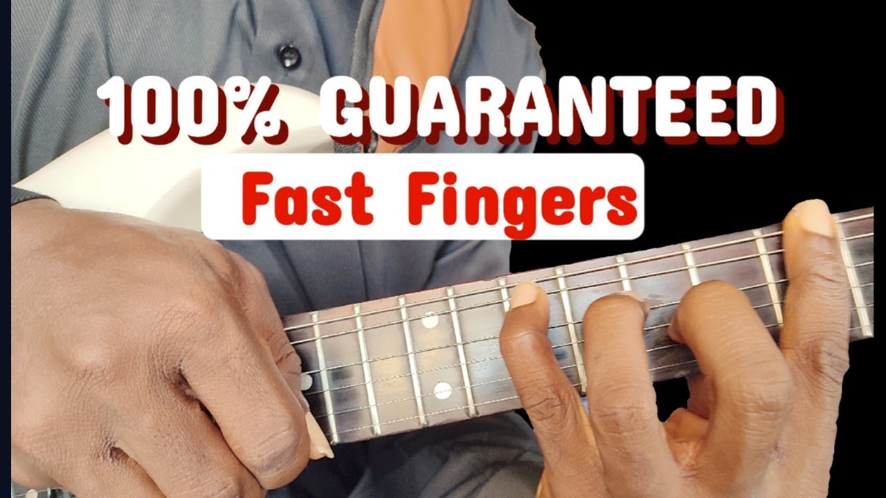 Get faster fingers in 10 days - Best finger exercise for Guitar