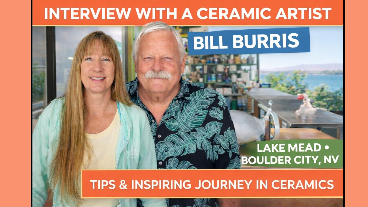 Inside Bill Burris's Pottery Studio: Raku Art, Clay Wisdom & Inspiring Techniques