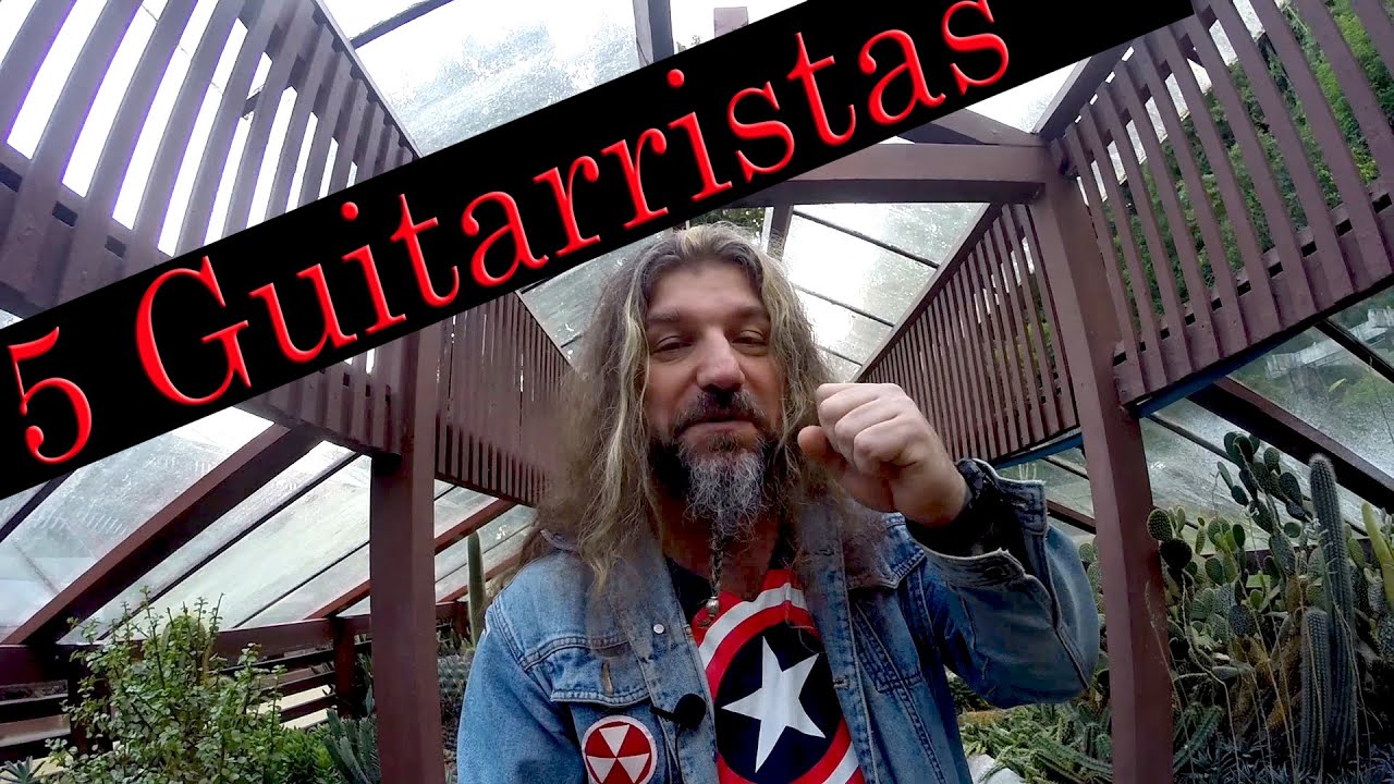 TOP 5 MELHORES GUITARRISTAS DO MUNDO e 1 que nem tanto...