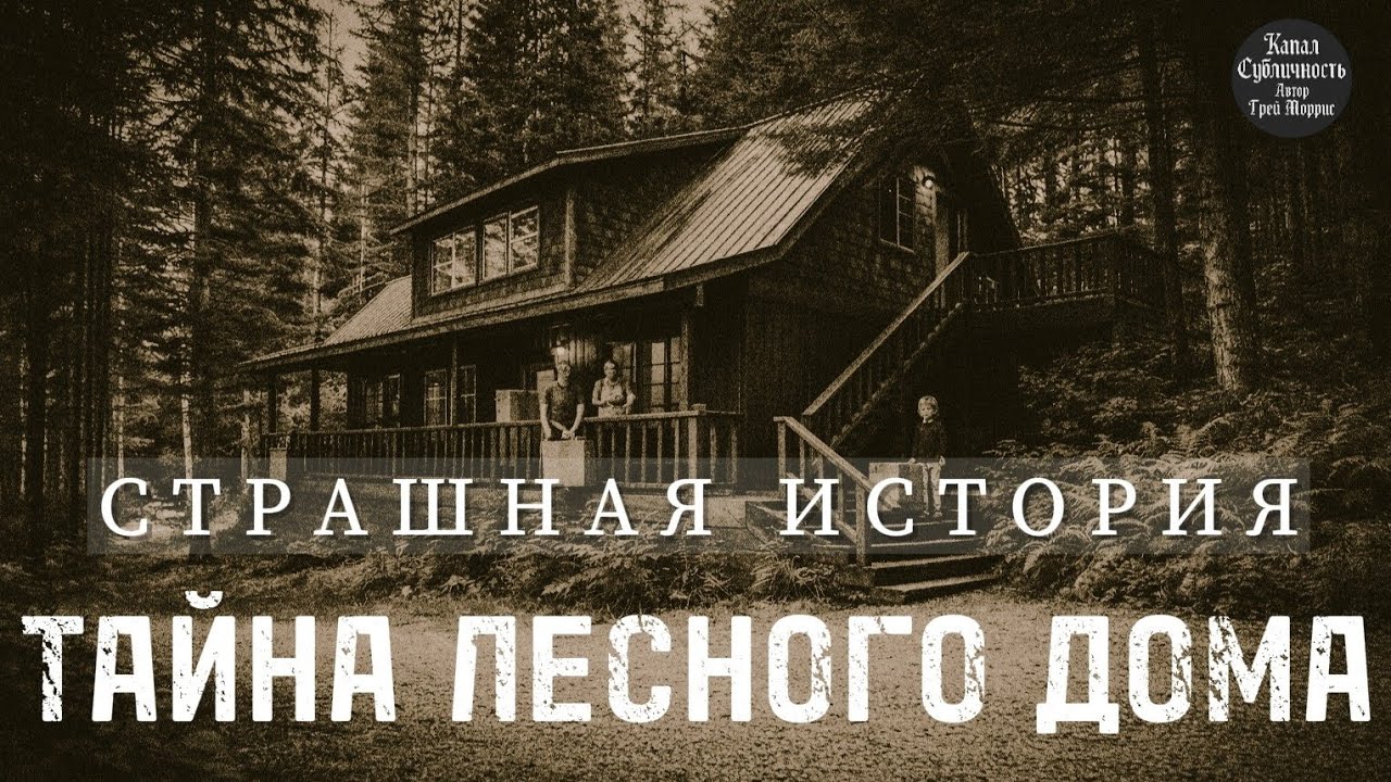 СТРАШНАЯ ИСТОРИЯ. ТАЙНА ЛЕСНОГО ДОМА.