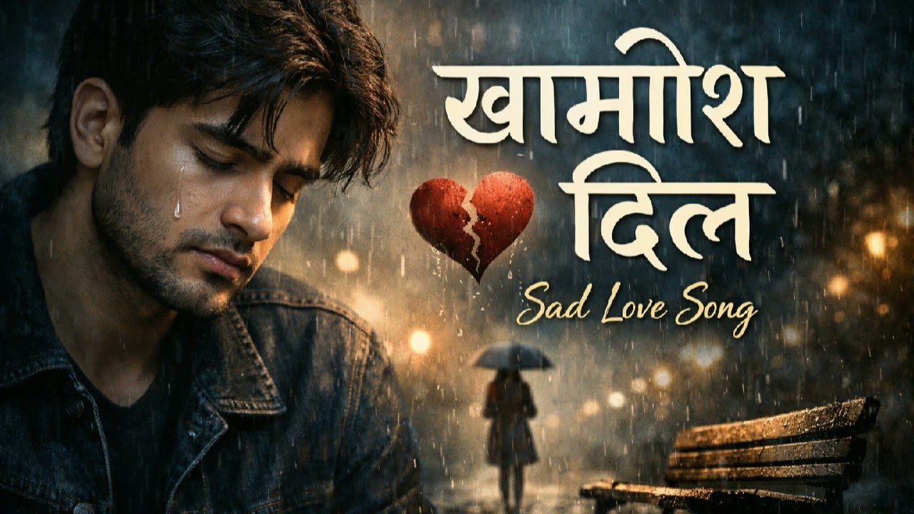 खामोश दिल 💔 | New Sad Song | Emotional Love Song | Sad Song Hindi | sad love song 