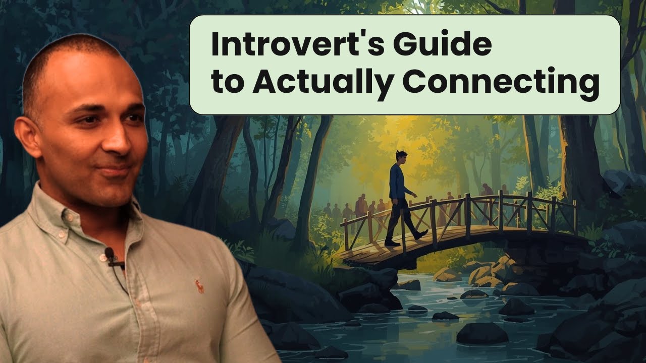 Introvert's Guide to Actually Connecting. #IntrovertTips #CommunicationSkills #CareerGrowth