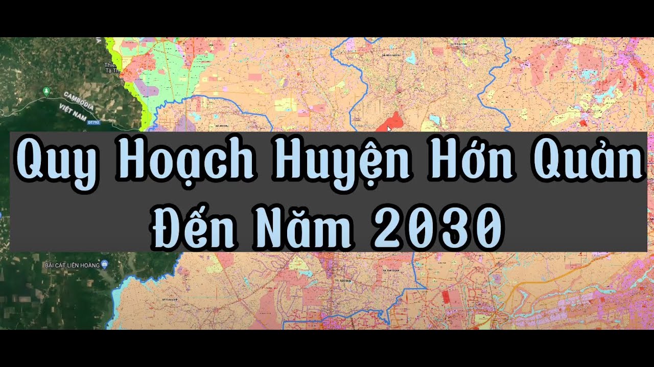 Bản Đồ Quy Hoạch Sử Dụng Đất Huyện Hớn Quản, Tỉnh Bình Phước 2030 | Soi Quy Hoạch Tỉnh Bình Phước