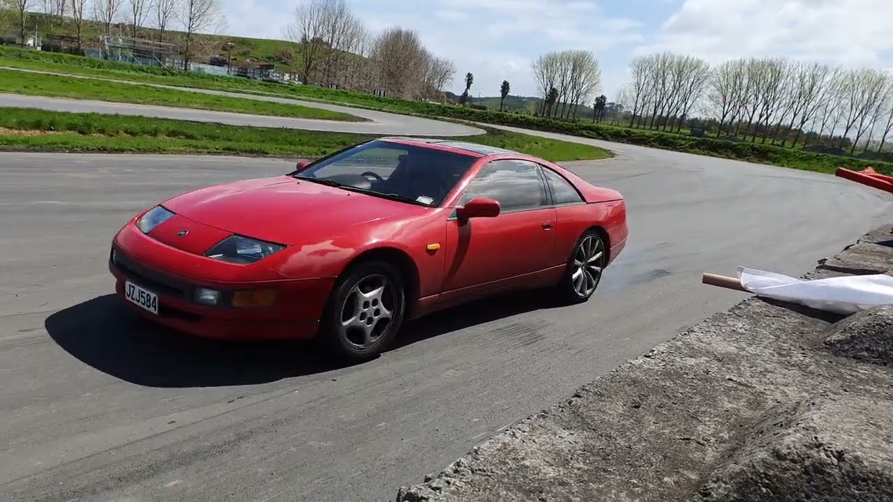 Hooncorp Autokhana Day 1/10/2023 - Zef Frost, Nissan 300ZX clockwise run