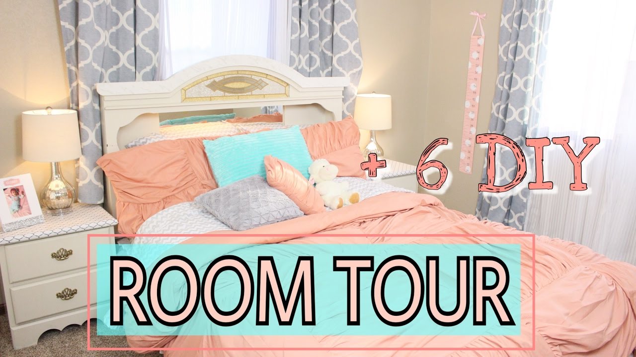 ROOM TOUR Por el Cuarto de Mi Niña + 6 DIY PARA DECORAR!