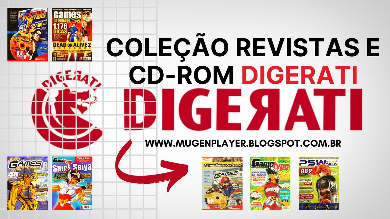 COLE&Ccedil;&Atilde;O REVISTAS E CD-ROM DIGERATI