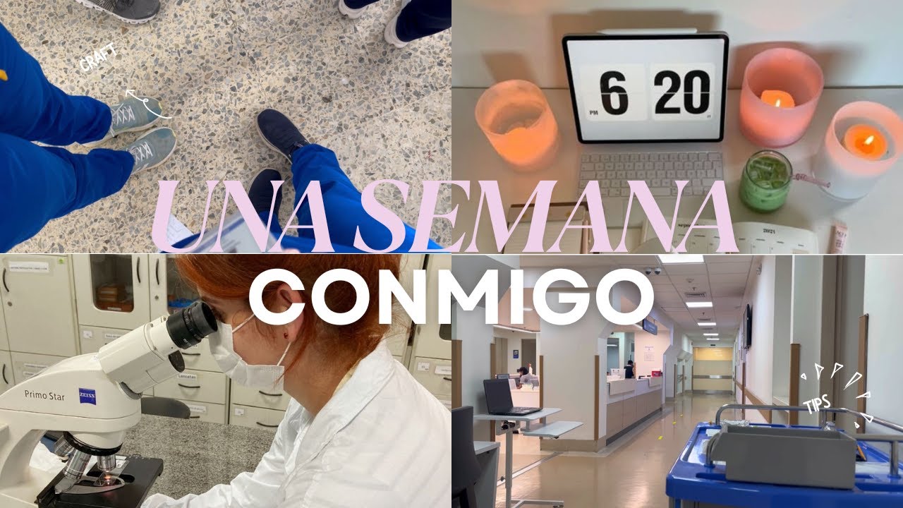 UNA SEMANA PRODUCTIVA CONMIGO+ prácticas🍂 | Aprendiendo inglés,  rutina, café, medstudent, italki