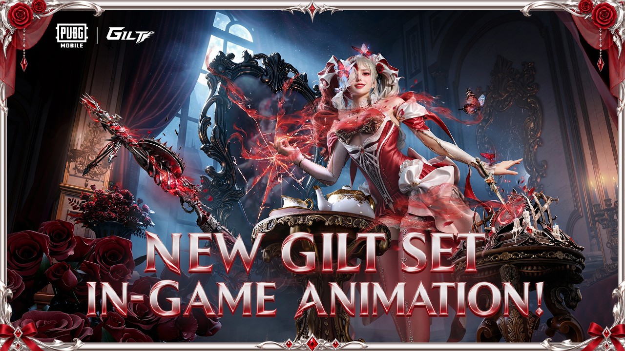PUBG MOBILE | New Gilt Set in-game animation is here