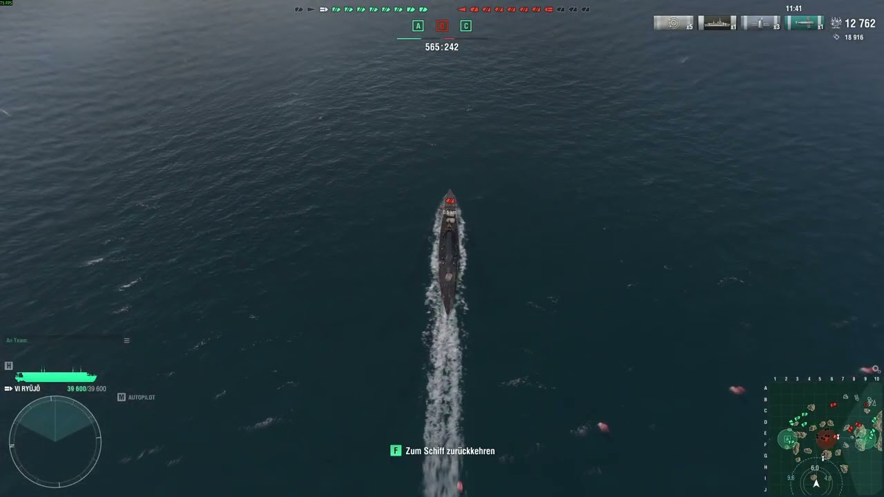 World of Warships gameplay