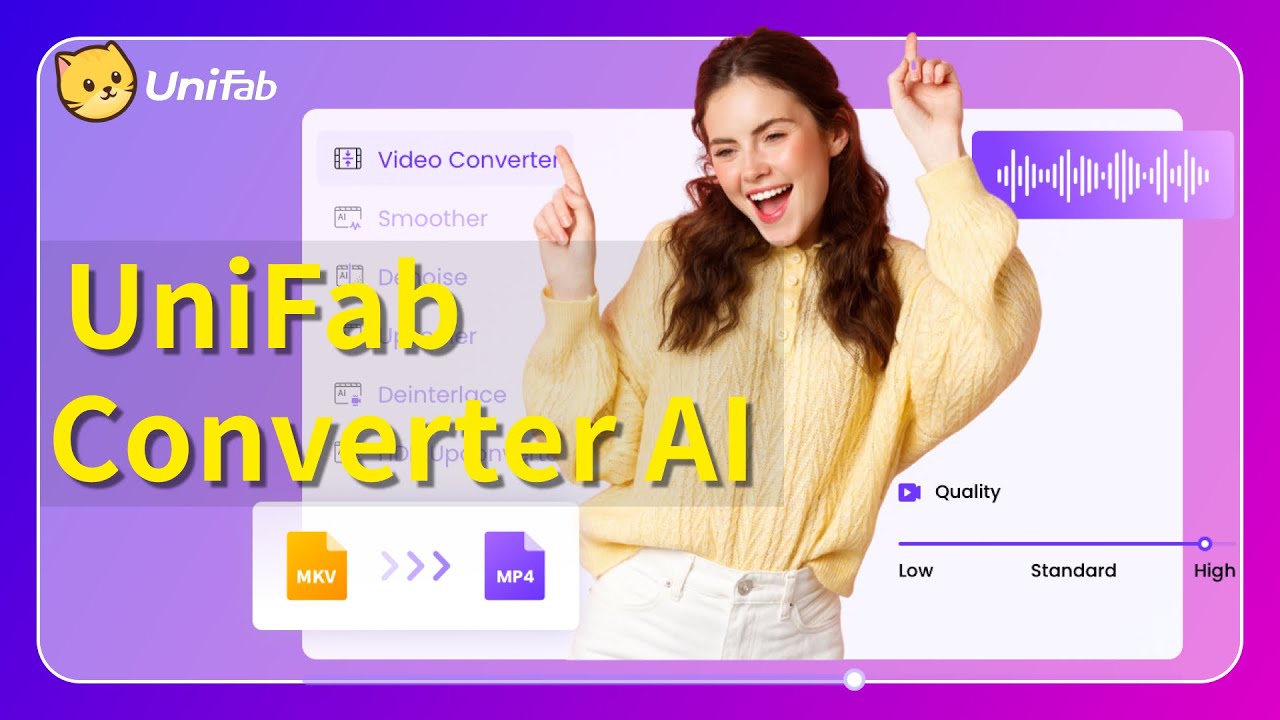 How to Convert Video to MP4 | UniFab Video Converter AI （2025 Tutorial）