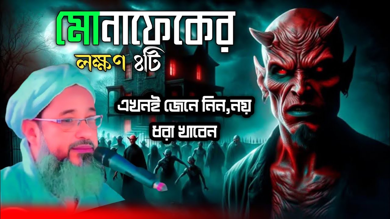 মুনাফিকের লক্ষণ সমূহ//মোনাফেকের লক্ষণ চারটি//মুফতী আব্দুল কাইউম সাহেব//Mufti Abdul Kayum Saheb//