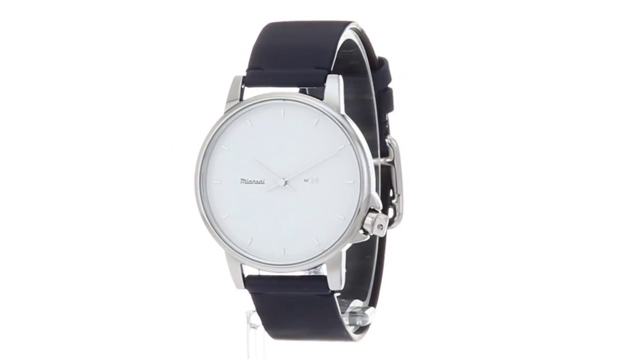 Miansai M24 II White On Two-Piece Leather Strap  SKU:8943737