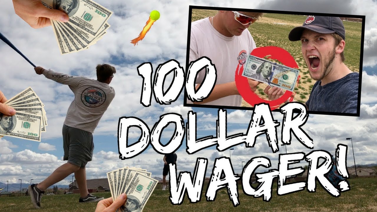 INSANE $100 BLITZBALL CHALLENGE! WINNER GETS THE MONEY!! *ALMOST GOT HIT BY A PITCH*