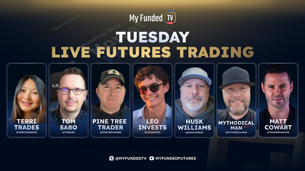 Tuesday: Live Futures Trading & Market Talk | MyFundedTV 04/07/26