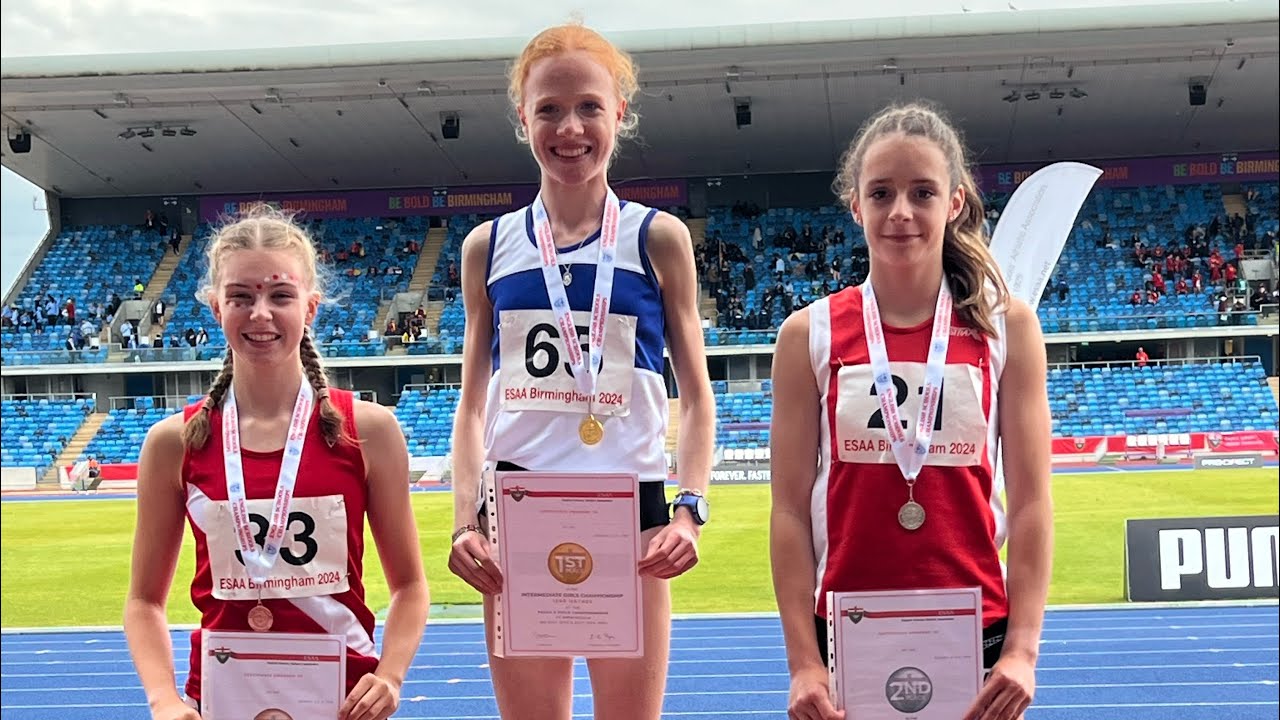 English Schools 2024 🏅! Thank you to my family and coaches who make it possible! #runner#runningvlog
