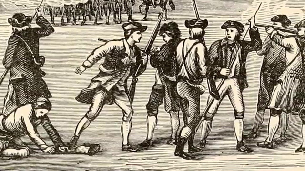 Boston History in a Minute: Redcoat Departure to Lexington