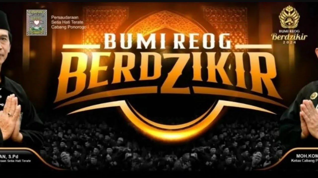 BUMI REOG BERZIKIR PSHT PUSAT MADIUN CABANG PONOROGO. DOKUMENTASI UDARA DRONE FPV BRB 2025