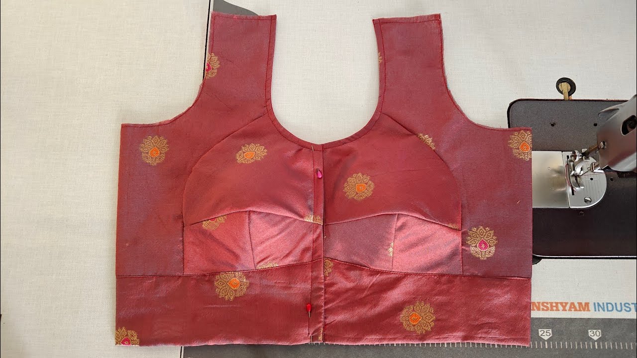 32 Size Double Katori Blouse Design Full Video/ New Double Katori Blouse Design🎊