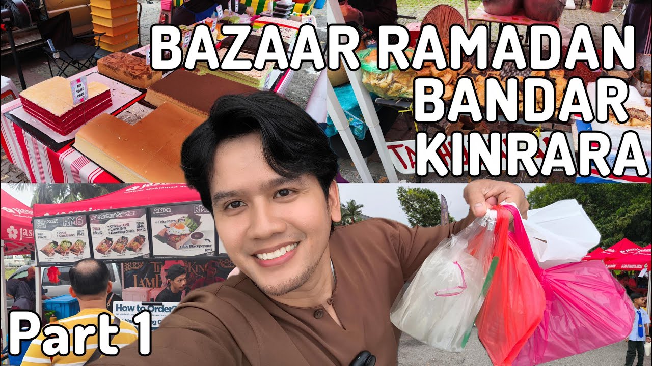 VLOG BAZAAR RAMADAN BANDAR KINRARA BK5 ( PART 1 ) | REALISTIC VLOG RAMADAN MALAYSIA 2026