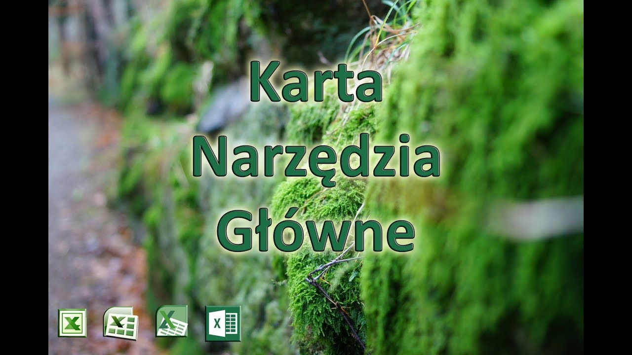 #7 EXCEL Karta narzędzia główne