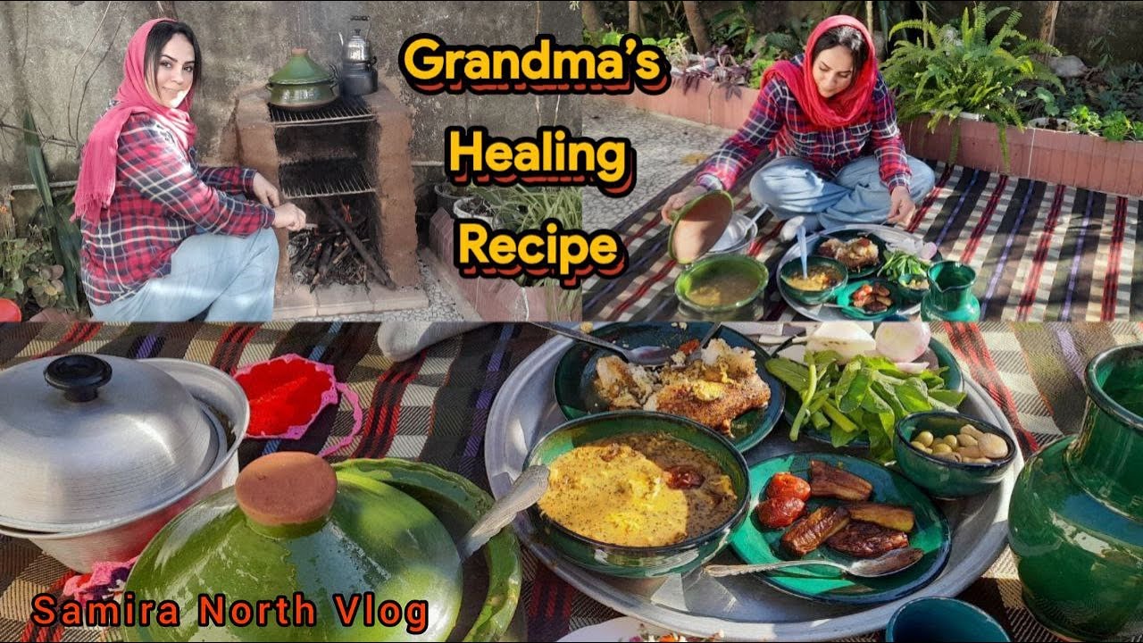 Cooking Grandma’s Healing Village Dish | Northern Iran Vlog