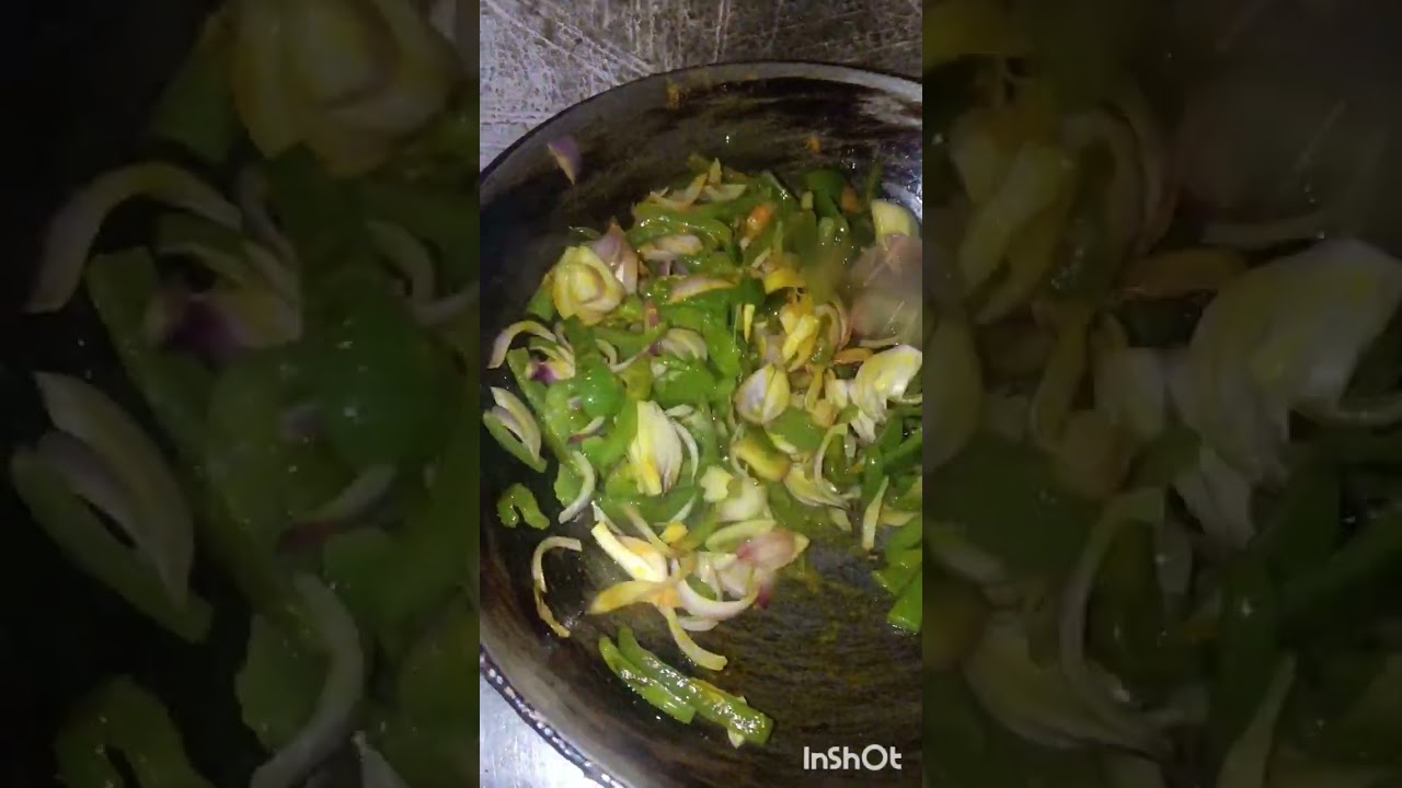 Simla ki bhujiya or Prata 😋❤️🙏👍👌🙏🙏🙏🙏
